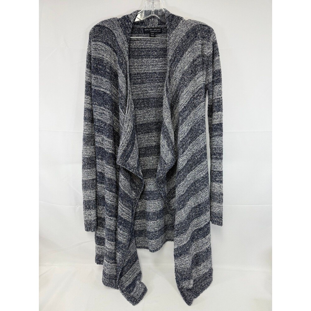 Barefoot Dreams Bamboo Chic Lite Cascade Striped Cardigan Size S/M